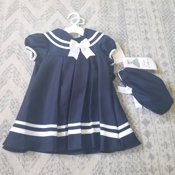 Rare Editions Other - NWT Rare Editions baby girl 18 month sailor set